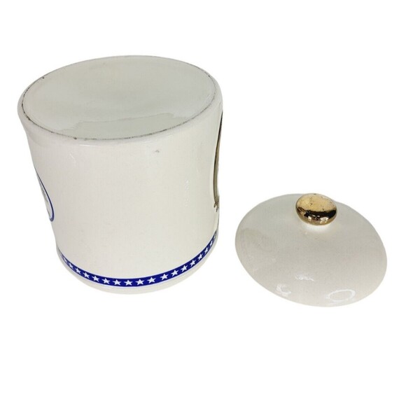 Nestle Original Toll House Cookies Full Original Recipe Ceramic Eagle Cookie Jar - Picture 13 of 13